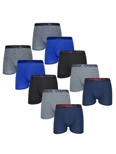 Gianvaglia Set de zece - boxeri pentru bărbați Gianvaglia multicolori