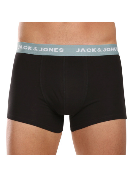 Jack & Jones Set de șapte - boxeri pentru bărbați Jack and Jones negri