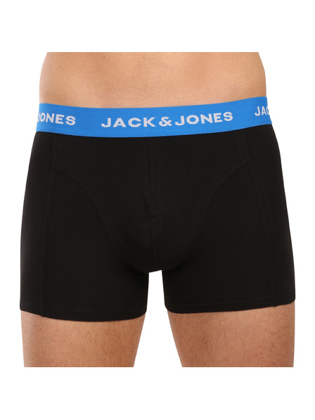 Jack & Jones Set de trei - boxeri pentru bărbați Jack and Jones negri