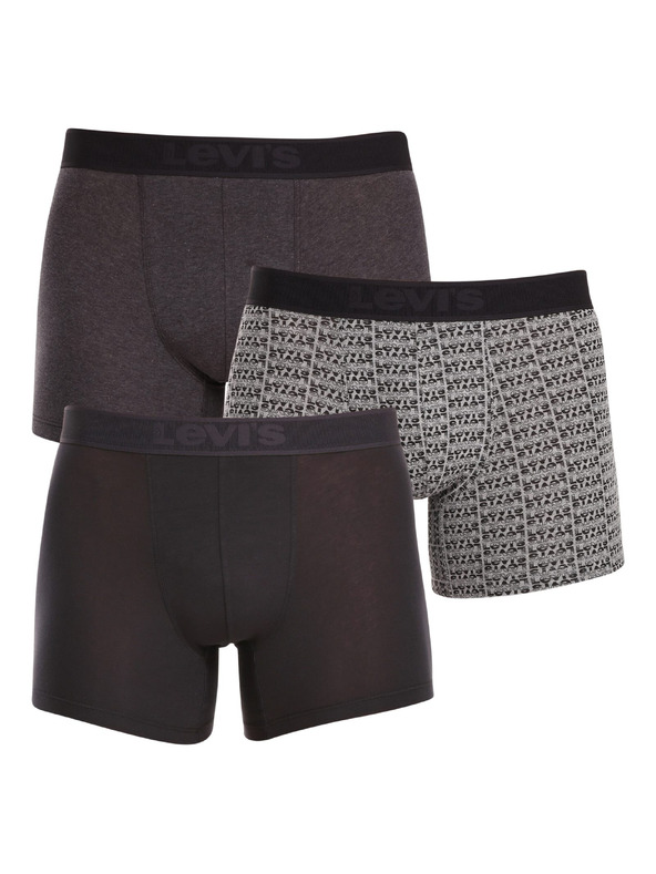 Levi's® Set de trei - boxeri bărbătești Levis multicolori