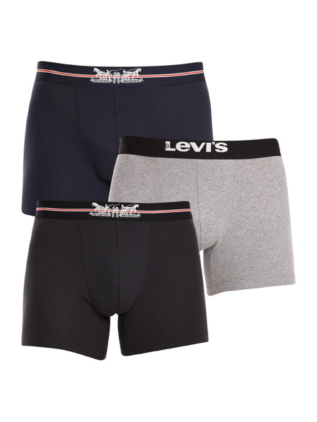 Levi's® Set de trei - boxeri bărbătești Levis multicolori