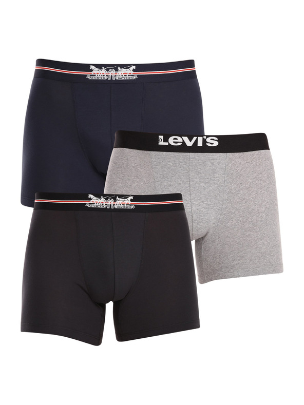 Levi's® Set de trei - boxeri bărbătești Levis multicolori