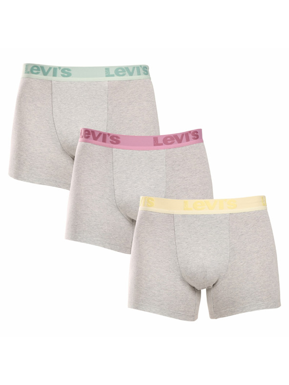 Levi's® Set de trei - boxeri bărbătești Levis multicolori