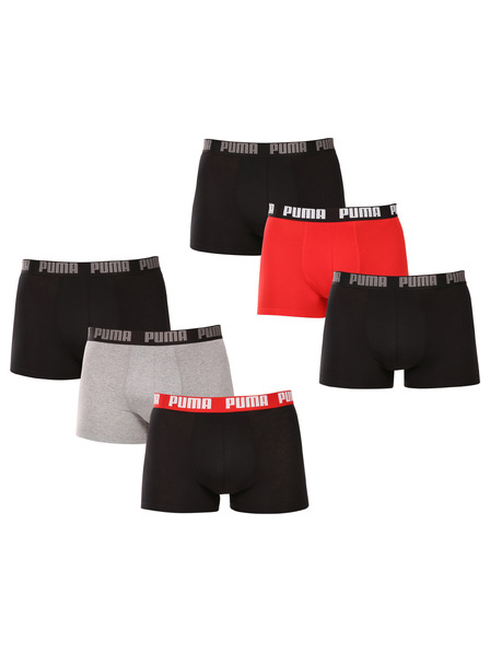 Puma Set de șase - boxeri bărbătești Puma multicolori