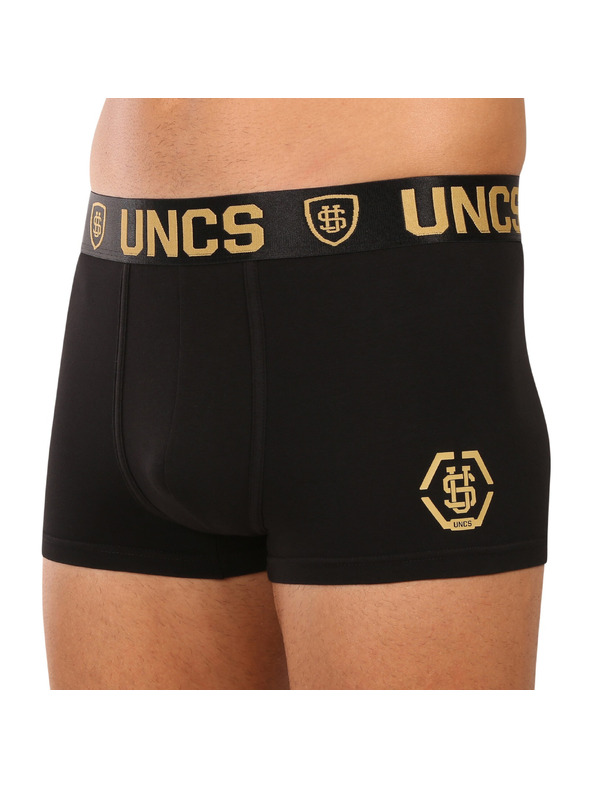 UNCS Set de cinci - boxeri bărbătești UNCS negri