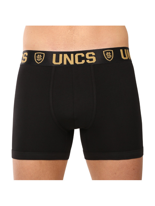 UNCS Set de cinci - boxeri bărbătești UNCS negri