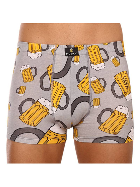 VoXX Boxeri bărbătești VoXX multicolori (Kevin-beer/big light grey)