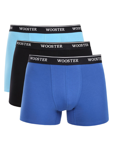 Wooster Set de trei - boxeri bărbătești Wooster multicolori