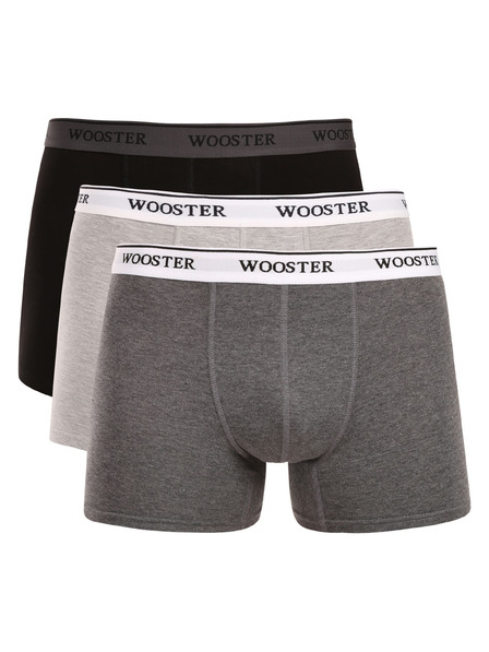 Wooster Set de trei - boxeri bărbătești Wooster multicolori