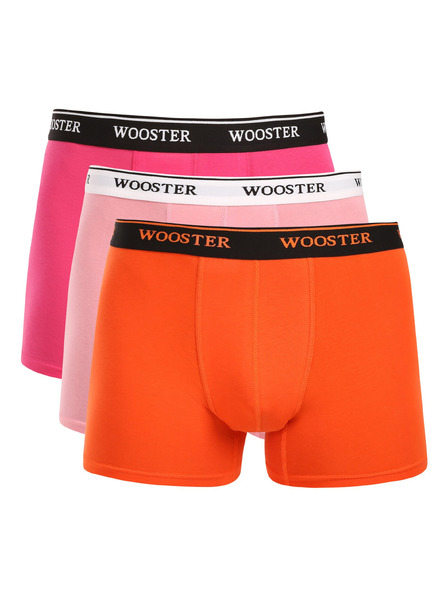 Wooster Set de trei - boxeri bărbătești Wooster multicolori