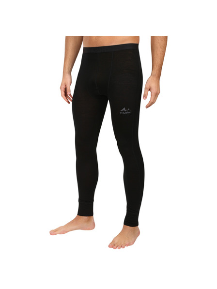 HUSKY Pantaloni termici pentru bărbați HUSKY MEREA merino negri
