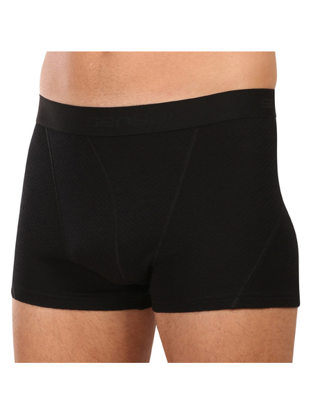 Sensor Boxeri pentru bărbați Sensor DF merino negri