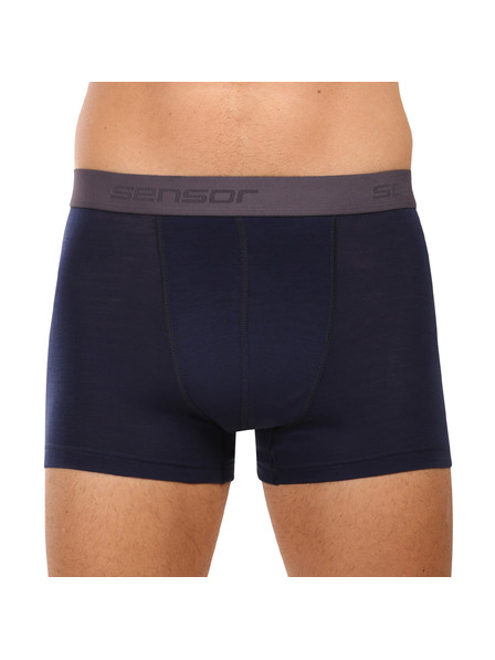 Sensor Boxeri pentru bărbați Sensor Active merino albastri