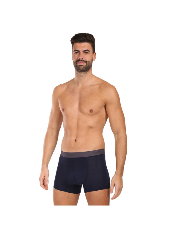 Sensor Boxeri pentru bărbați Sensor Active merino albastri