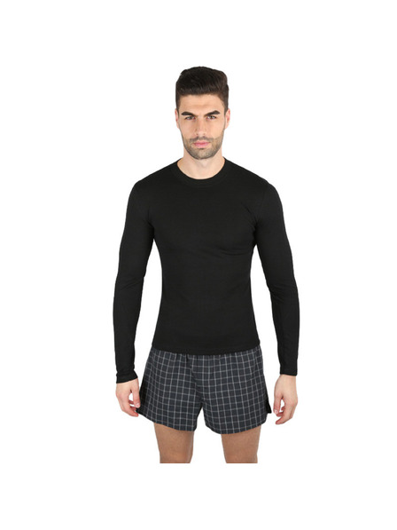 VoXX Tricou termoactiv pentru bărbați VoXX merino negru
