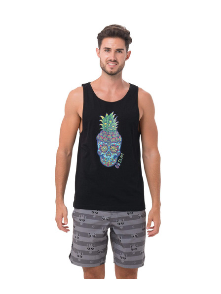 69slam Maiou pentru bărbați 69SLAM PINE SKULL BLACK