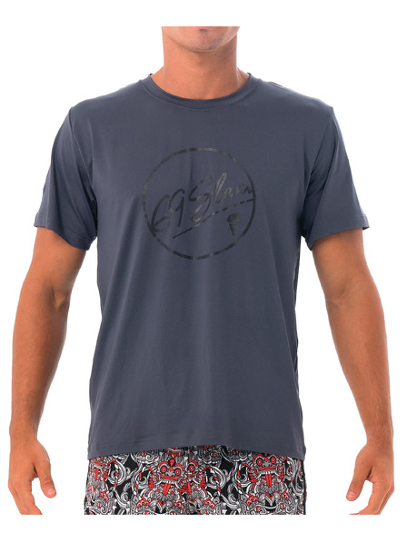 69slam Tricou bărbătesc 69SLAM BUBBLE GREY UPF +30