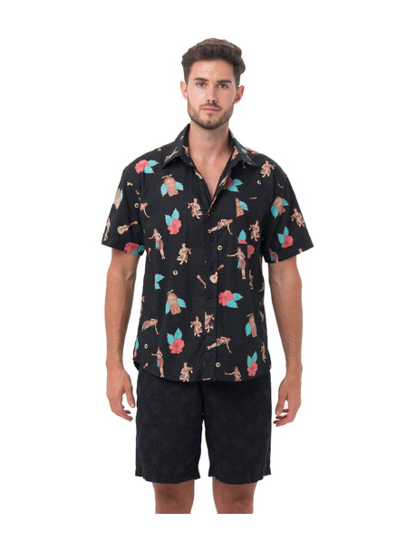 69slam Cămașă bărbătească 69SLAM HAWAIIAN NIGHT