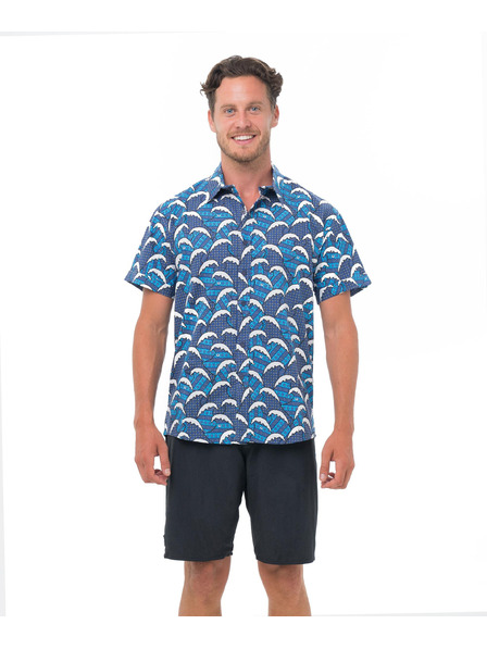 69slam Cămașă bărbătească 69SLAM BATIK WAVE