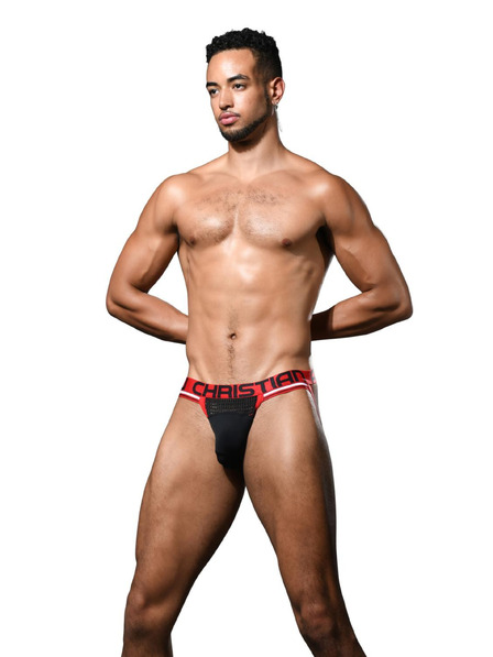 Andrew Christian Jockstrap-uri bărbătești Andrew Christian negru ALMOST NAKED