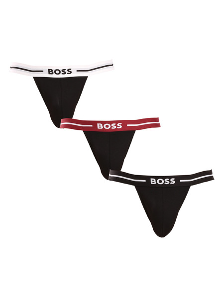 BOSS Set de trei - Jockstrap-uri bărbătești BOSS multicolor