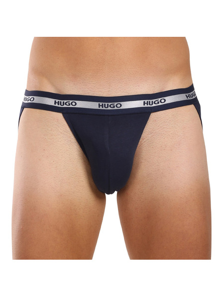 HUGO Set de trei - Jockstrap-uri bărbătești HUGO multicolor