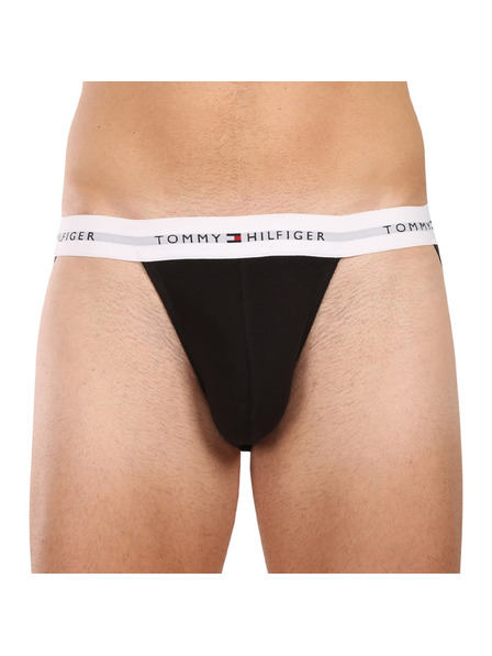 Tommy Hilfiger Set de trei - Jockstrap-uri bărbătești Tommy Hilfiger negru