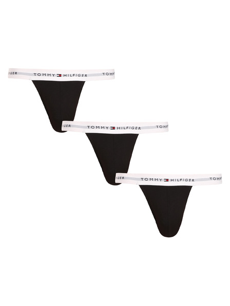 Tommy Hilfiger Set de trei - Jockstrap-uri bărbătești Tommy Hilfiger negru