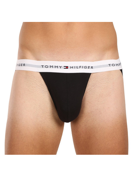 Tommy Hilfiger Set de trei - Jockstrap-uri bărbătești Tommy Hilfiger negru