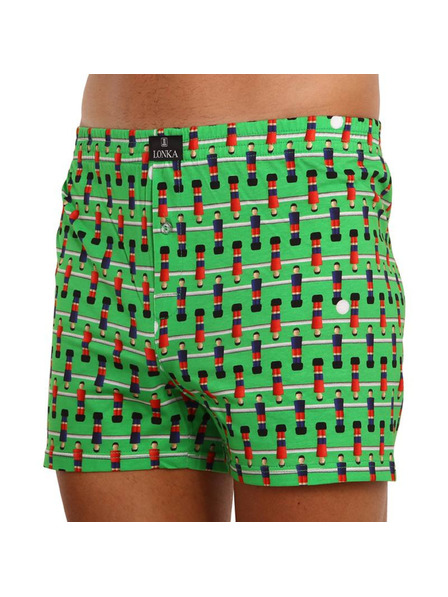 Lonka Slip bărbătesc Lonka multicolor (Karlos - fotbal)
