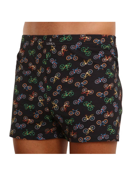 Lonka Slip bărbătesc Lonka multicolor (Karlos - bike/black)