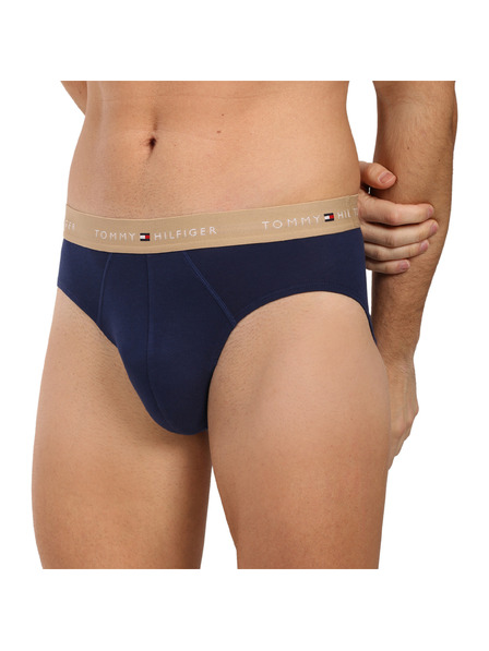 Tommy Hilfiger Set de trei - slip pentru bărbați Tommy Hilfiger albastru închis