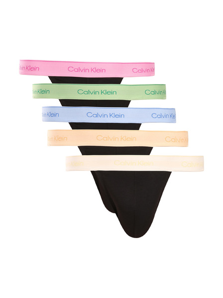 Calvin Klein Set de cinci - jockstrap bărbătesc Calvin Klein multicolor