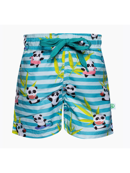 Dedoles Slip de baie vesel pentru băieți Dedoles Panda în vacanță