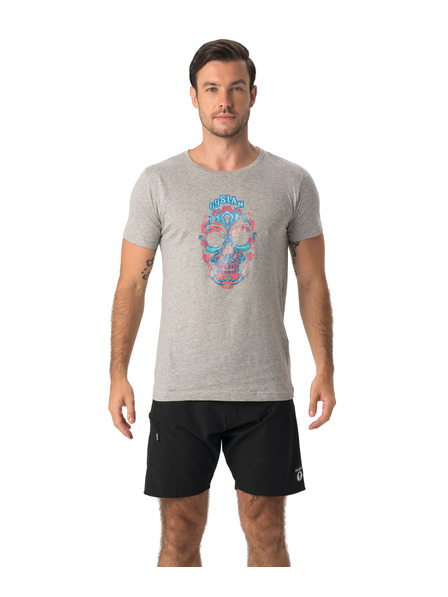 69slam Tricou bărbătesc 69SLAM SKULLNAMENT GREY
