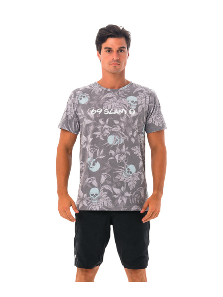 69slam Tricou bărbătesc 69SLAM WILD GARDEN BLUE HANS