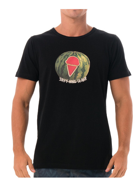 69slam Tricou bărbătesc 69SLAM PASTEK BLACK