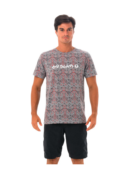 69slam Tricou bărbătesc 69SLAM TOTEM MASK BLACK HANS