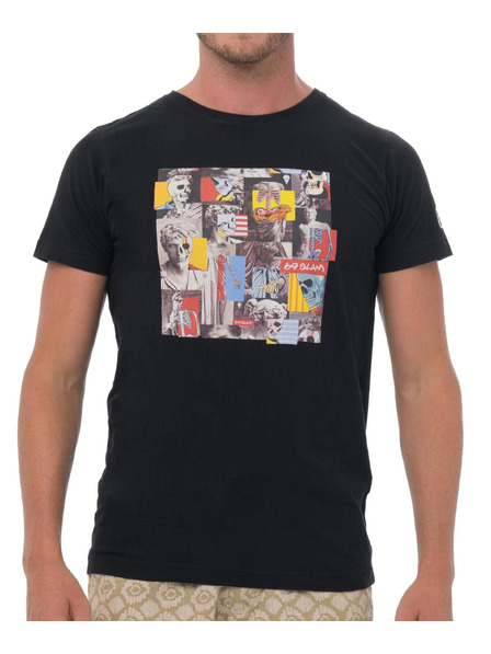 69slam Tricou bărbătesc 69SLAM SKULLAGE BLACK