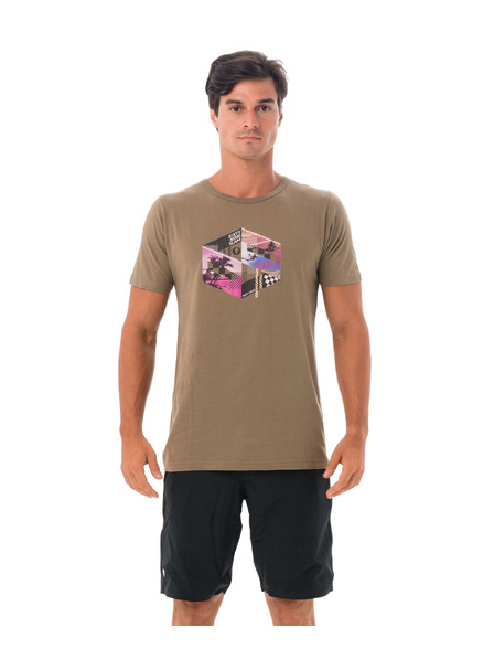 69slam Tricou bărbătesc 69SLAM LIFESTYLE KHAKI DNA