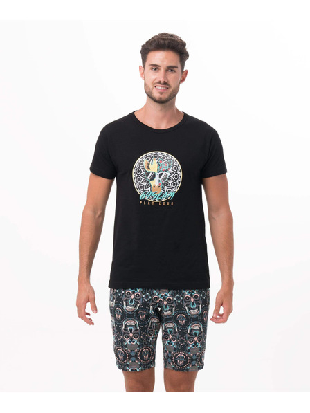 69slam Tricou bărbătesc 69SLAM MR. GG BLACK