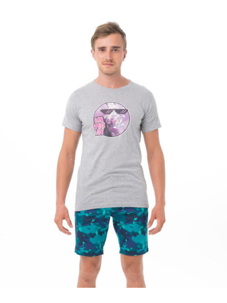 69slam Tricou bărbătesc 69SLAM VEGAN RABBIT GREY