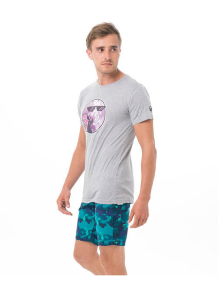 69slam Tricou bărbătesc 69SLAM VEGAN RABBIT GREY