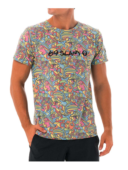 69slam Tricou bărbătesc 69SLAM CUBISM MOCK