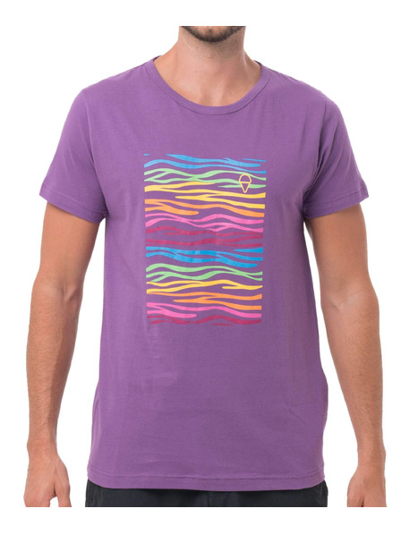 69slam Tricou bărbătesc 69SLAM ZEBRA NEON PURPLE