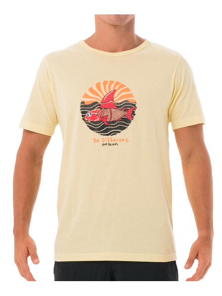 69slam Tricou bărbătesc 69SLAM SHARK CRUISE YELLOW