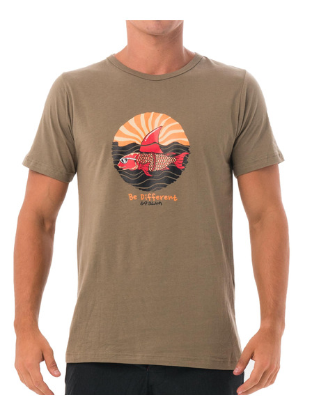 69slam Tricou bărbătesc 69SLAM SHARK CRUISE KHAKI