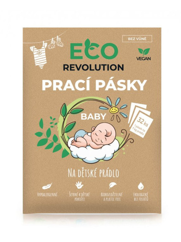EcoRevolution Paste de spălat EcoRevolution baby 32buc