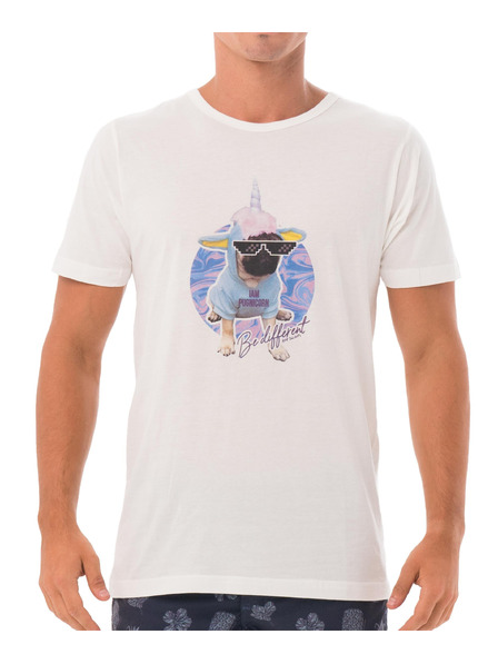 69slam Tricou bărbătesc 69SLAM PUGNICORN WHITE