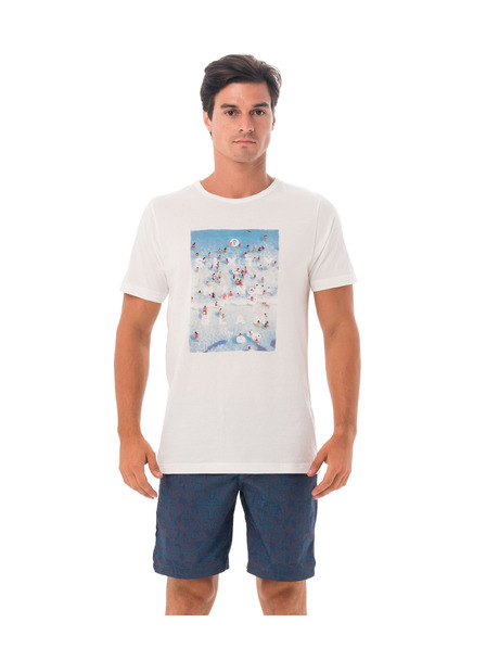 69slam Tricou bărbătesc 69SLAM MRS SIXTY WHITE DNA